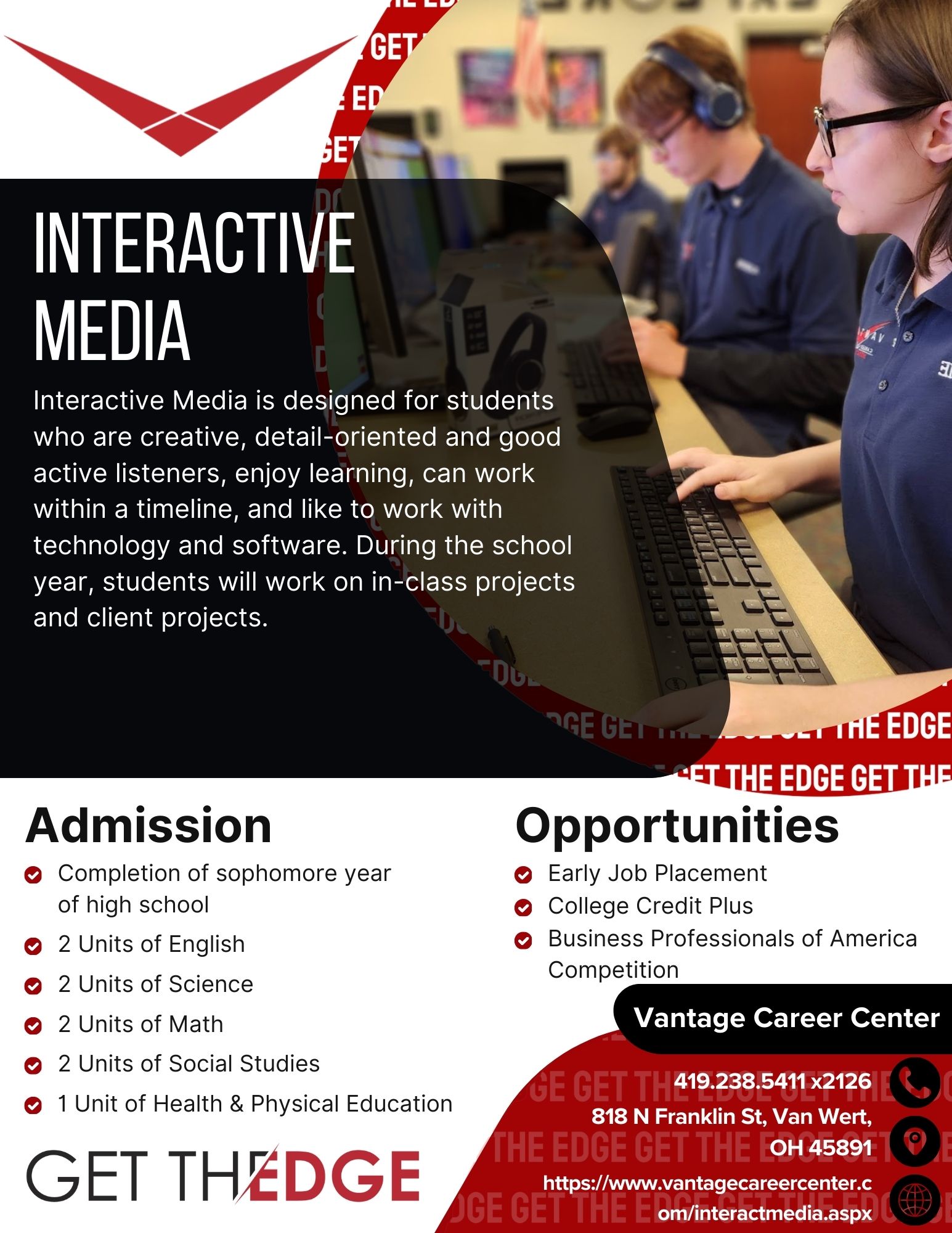 Interactive Media Flyer